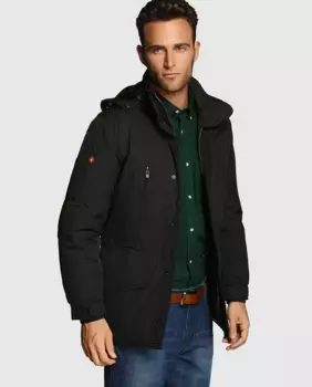 Wellensteyn мужская парка, черный