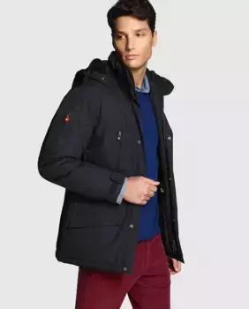 Wellensteyn мужская парка, темно-синий