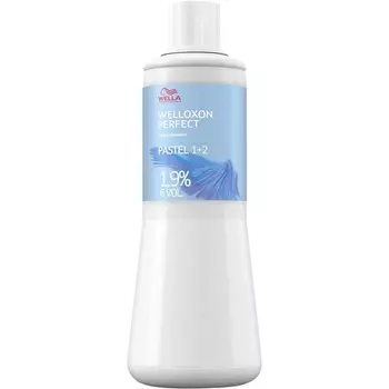 Welloxon Perfect Pastel 1+2 1,9% 6 объемов крем-перекись 500 мл, Wella