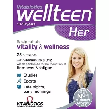 Wellteen Her Original, 30 таблеток, Vitabiotics