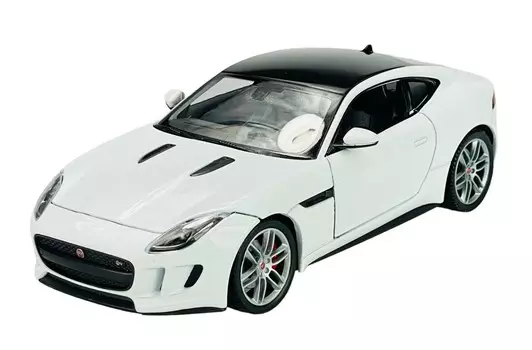 Welly Jaguar F-Type Coupe Белый 1:24 24060