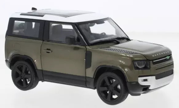 Welly Land Rover Defender 2020 Коричневый 1:24 24110Gn