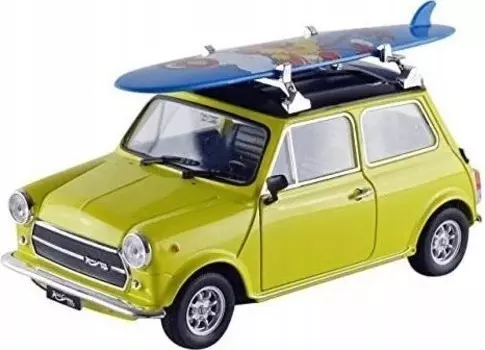 Welly, MINI Cooper 1300 с металлической панелью SURFING 1:24
