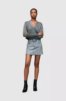 WENDEL джинсовая юбка AllSaints, синий