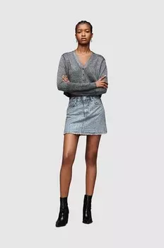 WENDEL джинсовая юбка AllSaints, синий