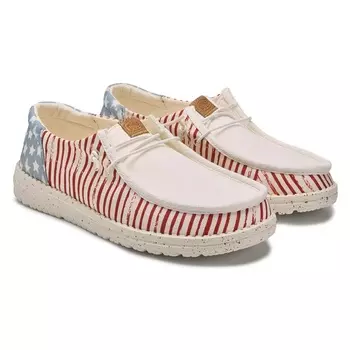 Wendy повседневные туфли без шнурков Heydude, american flag multi