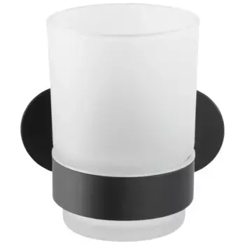 WENKO Чашка для зубной щетки «Orea», черный