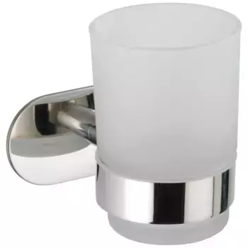 WENKO Чашка для зубной щетки «Orea», цвет silberfarben