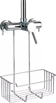 WENKO "Milo" Корзина для душа для душа 14х36х25 см, цвет silber