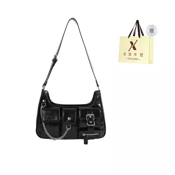 Western Cattleman Женская сумка через плечо Western крупного рогатого скота, Черный