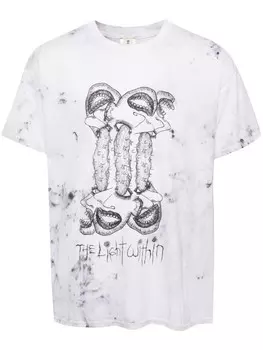 WESTFALL футболка с принтом, серый