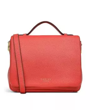 Weston Street — маленькая сумка через плечо с клапаном Radley London, красный