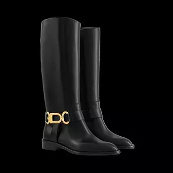 Westside Flat High Ботинки Louis Vuitton, черный
