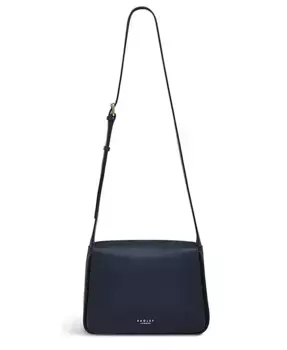 Westwell Lane Кожаный клатч-кроссбоди с откидным клапаном Radley London, синий