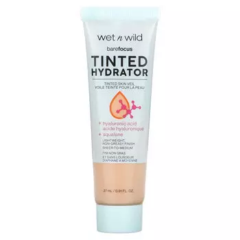 Wet n Wild, Barefocus, увлажняющее средство с тонирующим эффектом, легкое средство, 27 мл (0,91 жидк. Унции)