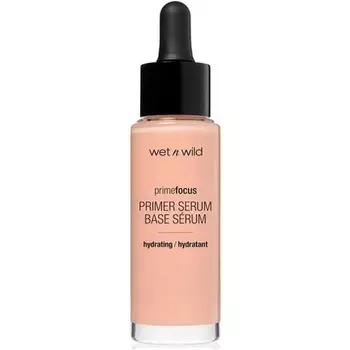 Wet N Wild Prime Focus Праймер-сыворотка с розовой водой и экстрактом листьев камелии, 30 мл, увлажняющая, Wet 'N' Wild