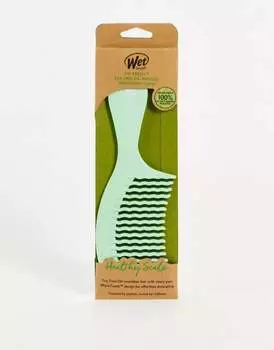 WetBrush – Go Green Detangling Comb – расческа для распутывания волос с маслом чайного дерева