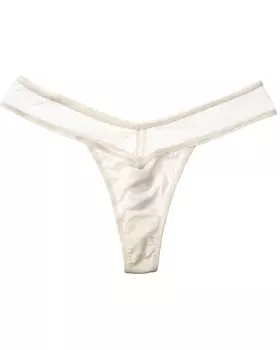 WeWoreWhat Mesh Стринги, белый