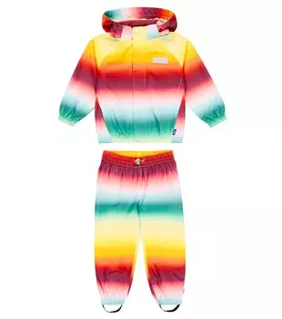 Whalley дождевик и брюки в комплекте Molo, разноцветный