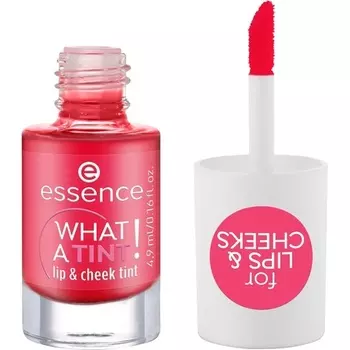 What A Tint! Lip & Cheek Tint No. 02 Red Long-Lasting Essence