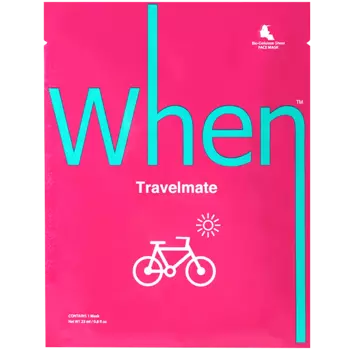When Travelmate корейская восстанавливающая и регенерирующая маска для лица, 23 мл