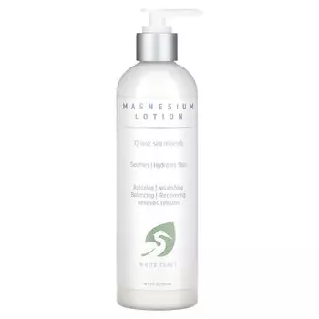 White Egret Personal Care, Магниевый лосьон, 12 жидких унций (355 мл)