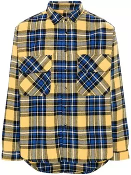 White Sand клетчатая рубашка, желтый