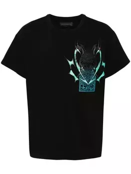 Who Decides War футболка из хлопка Amore, черный