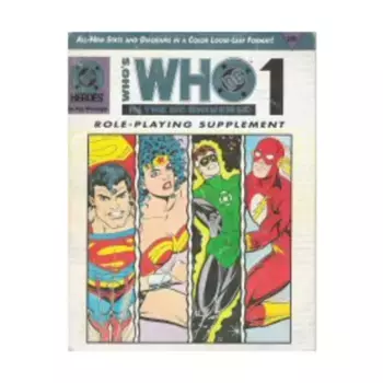Who's Who in the DC Universe #1, DC Heroes - Core & Sourcebooks (Mayfair Games), мягкая обложка