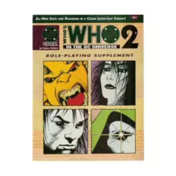 Who's Who in the DC Universe #2, DC Heroes - Core & Sourcebooks (Mayfair Games), мягкая обложка