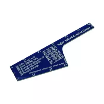 WHv8 — индикатор ближнего боя, полупрозрачный синий (1), Warhammer 40k Accessories (Litko Aerosystems)