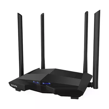 Wi-Fi роутер Tenda AC10U, AC1200, чёрный