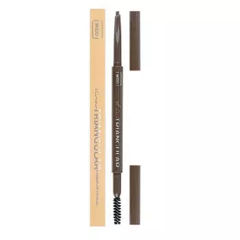 Wibo Карандаш для бровей Slim Triangular Eyebrow Pencil 1 Soft Brown