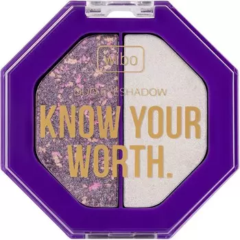 Wibo, Тени для век Know Your Worth Duo, тени для век, 1 шт. для себя, 5 г