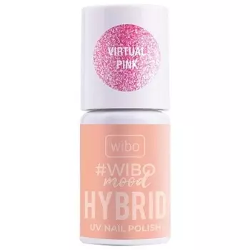 Wibo УФ-лак для ногтей Mood Hybrid 4 Virtual Pink