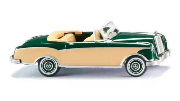 Wiking 1:87 MB 220 S Cabrio зеленый мох