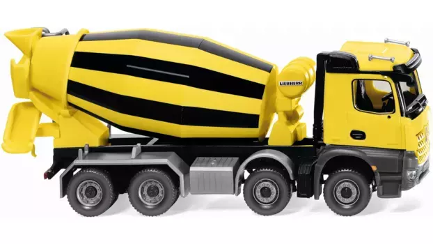 Wiking автобетоносмеситель MBArocs/Liebherr