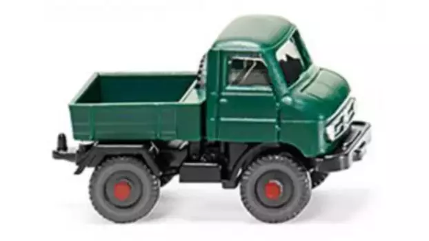 Wiking Unimog U 411 зеленый мох 1:160