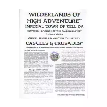 Wilderlands of High Adventure - Imperial Town of Tell Qa (Free RPG Day 2007), Castles & Crusades - Modules & Adventures (Troll Lord Games), мягкая обложка