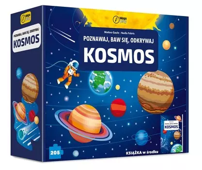 Wilga Play, пазл, Explore, Play, Discover, комос, 205 шт.