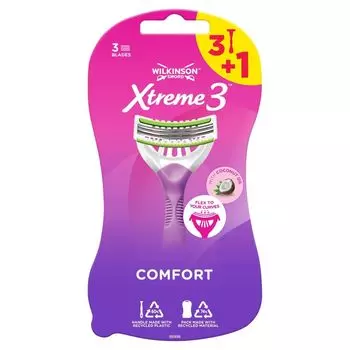 Wilkinson Xtreme3 Beauty женская бритва, 4 шт.