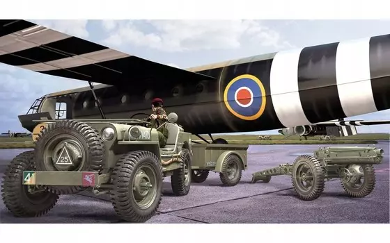 Willys MB Jeep - Подарочный набор Airfix 55117A