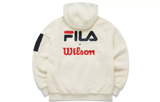 Wilson X Толстовка мужская белая Fila, белый