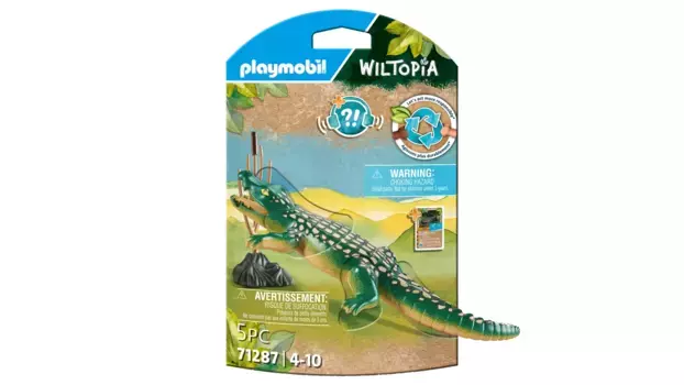 Wiltopia аллигатор Playmobil