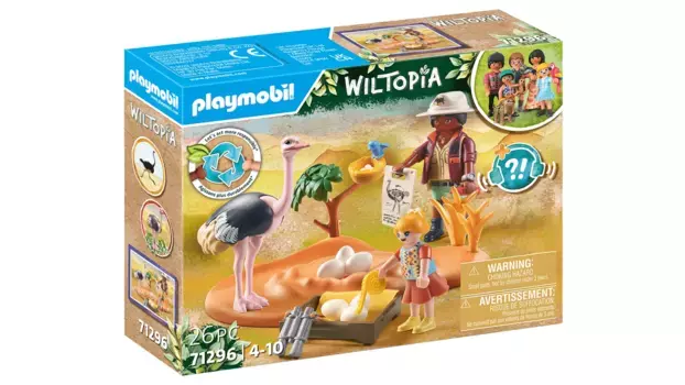 Wiltopia в гостях у папы штрауса Playmobil
