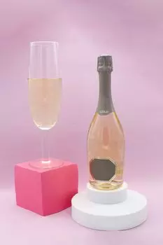 Winkee - Бокал для шампанского XL - Огромный бокал для шампанского на целую бутылку