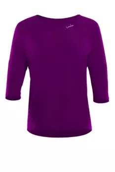 Winshape с длинным рукавом "DT111LS", функциональный, легкий и мягкий, цвет Dark Plum