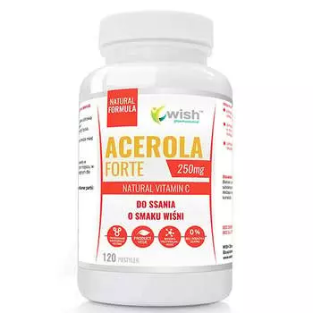 Wish, Ацерола Форте 250 мг 120 таблеток Wishня