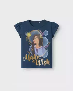 Wish футболка с короткими рукавами name it, синий