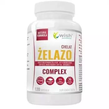 Wish, Хелатный комплекс железа 120 капсул
